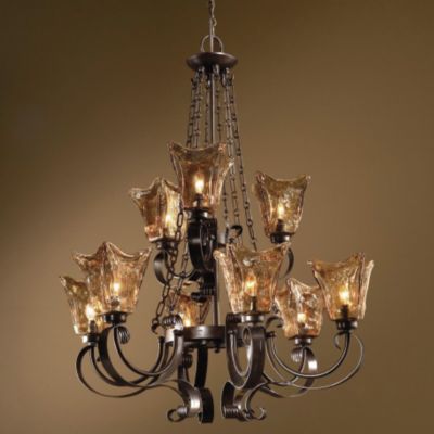 Vetraio 2-Tier Chandelier by Uttermost - Starlight Lighting USA and Canada